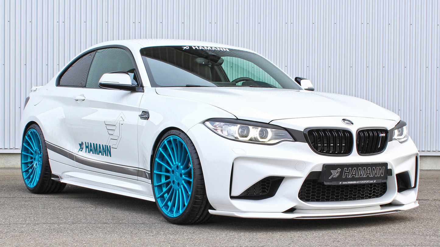 Bmw M2 Coupe By Hamann Hd Art Keychain