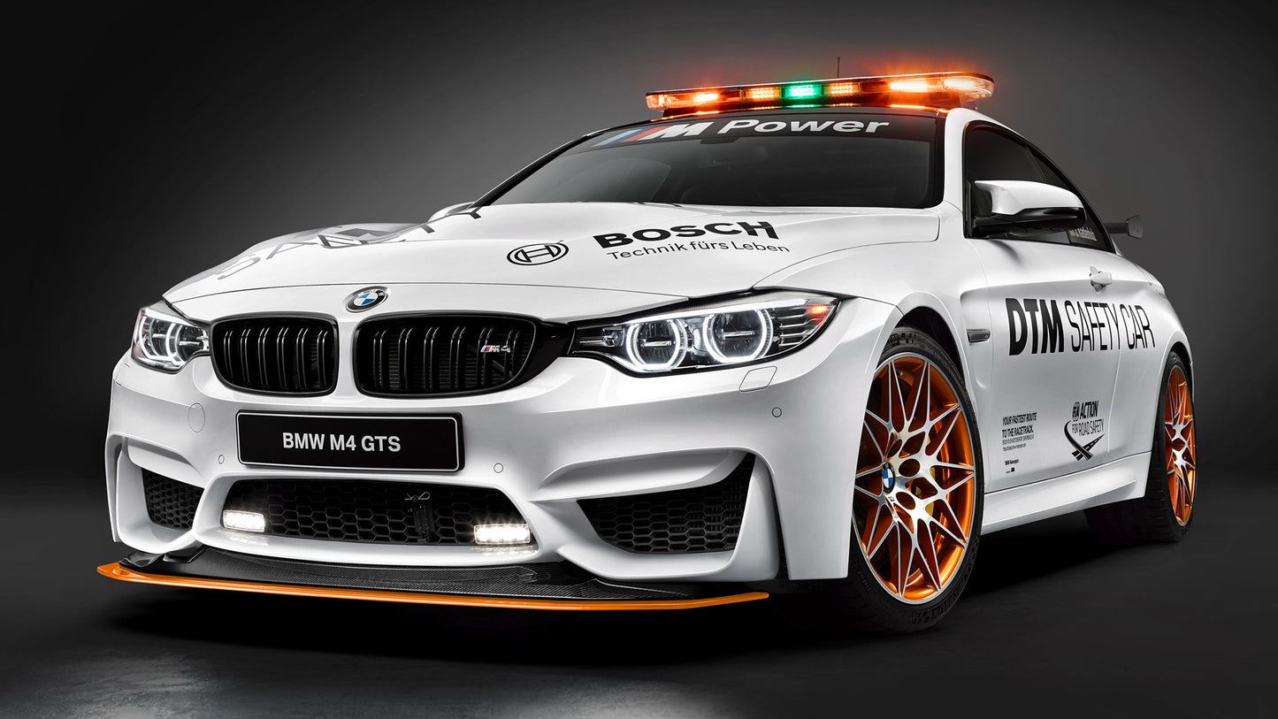 Bmw M4 Gts Dtm Safety Car Hd Art Keychain