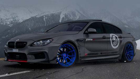 Bmw M6 Gran Coupe By Fostla And Pp Performance Hd Art Keychain