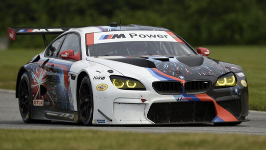 Bmw M6 Gtlm Hd Art Keychain
