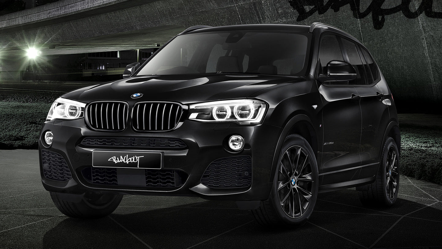 Bmw X3 Blackout Jp Hd Art Keychain