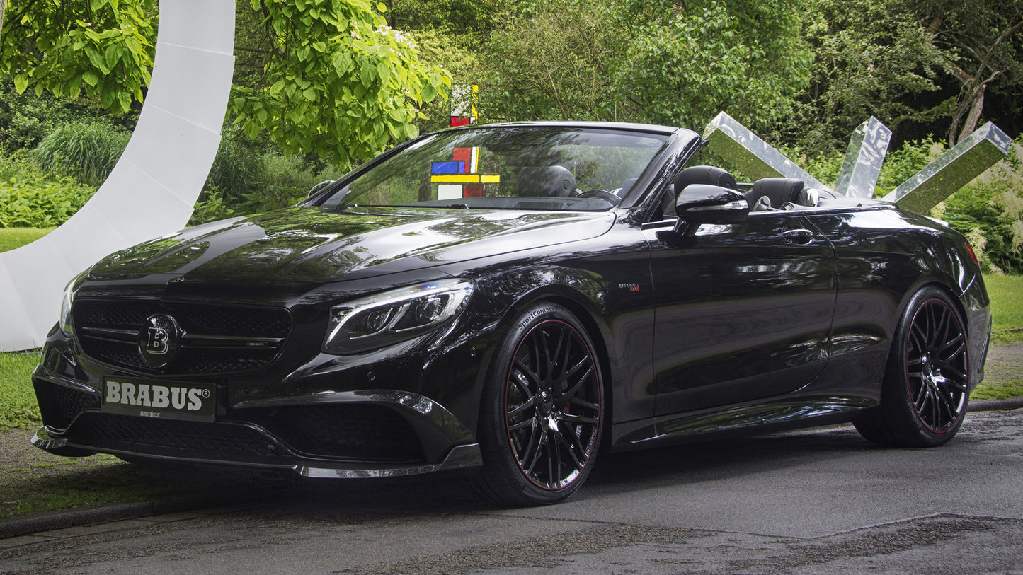 Brabus Based On S Class Cabriolet Hd Art Print Poster