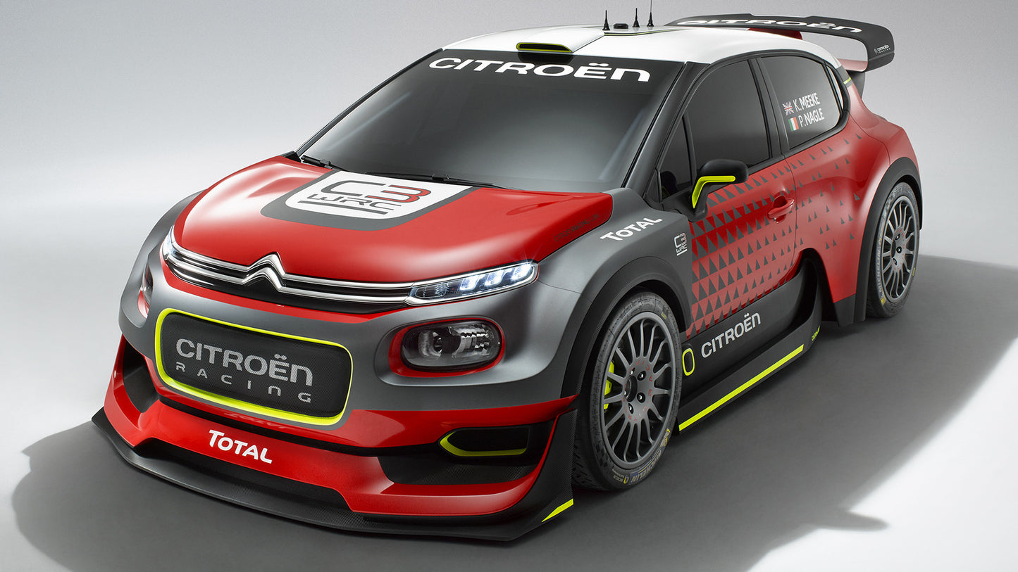 Citroen C3 Wrc Concept Hd Art Keychain