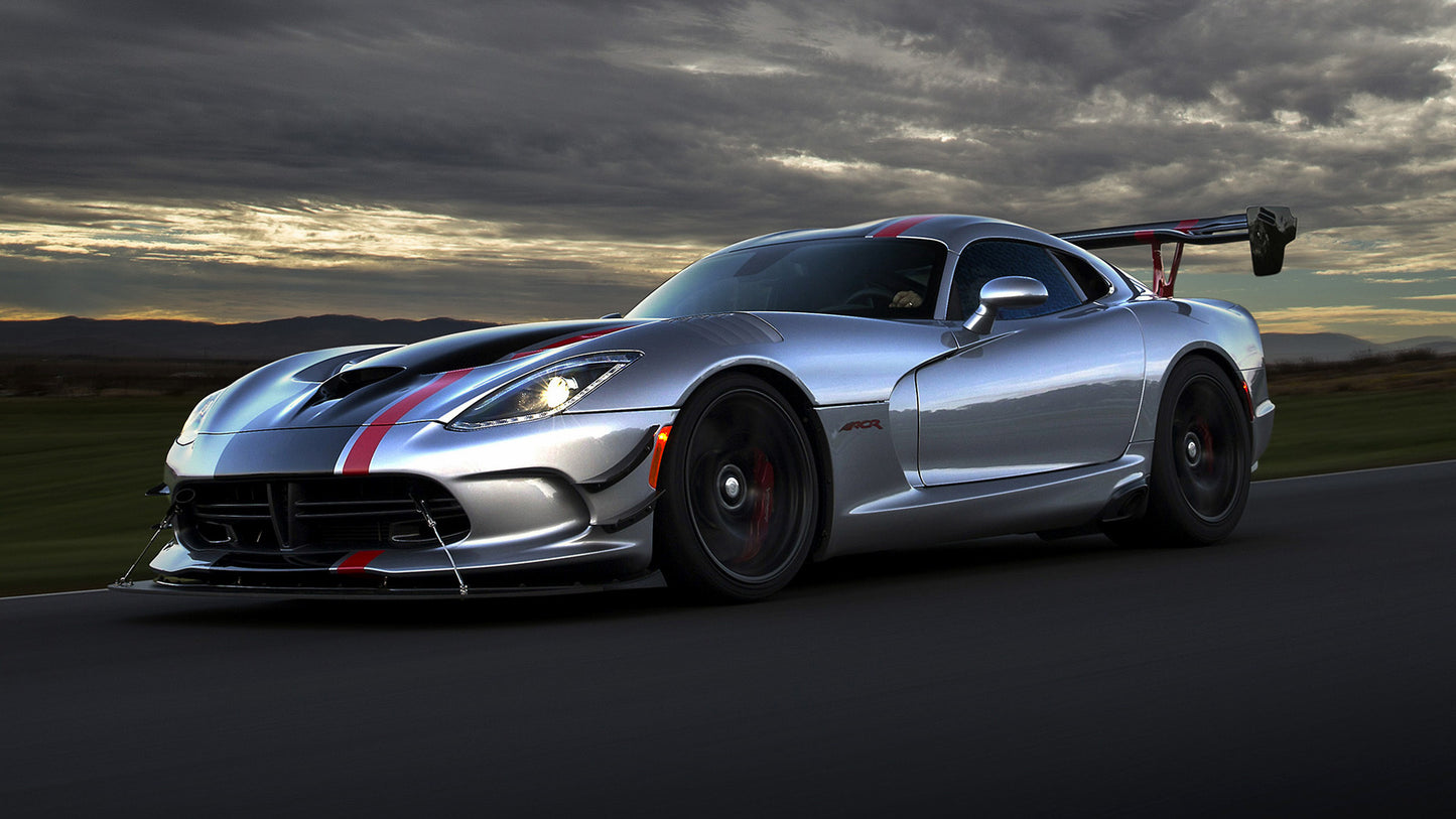 Dodge Viper Acr Hd Art Keychain