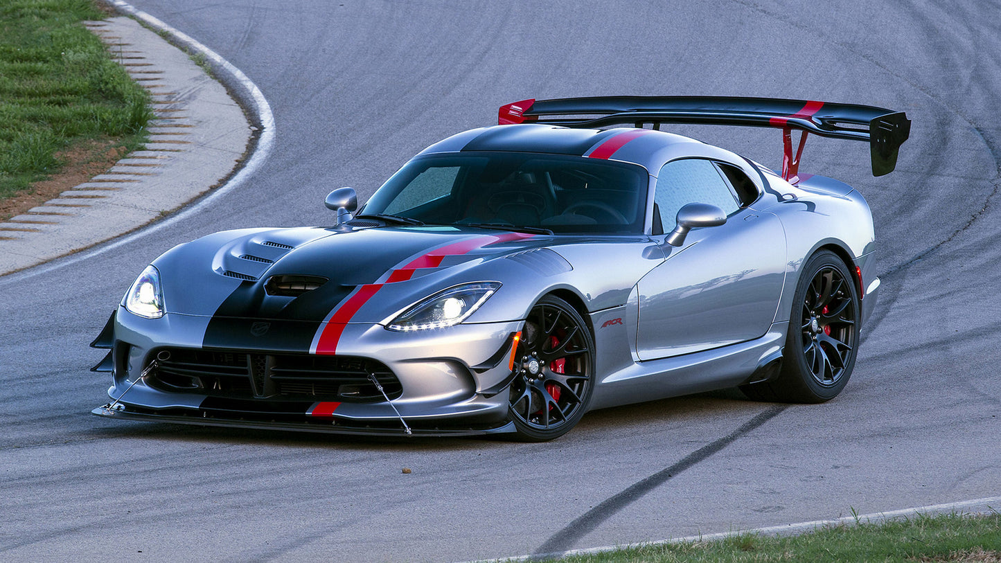 Dodge Viper Acr Hd Art Keychain