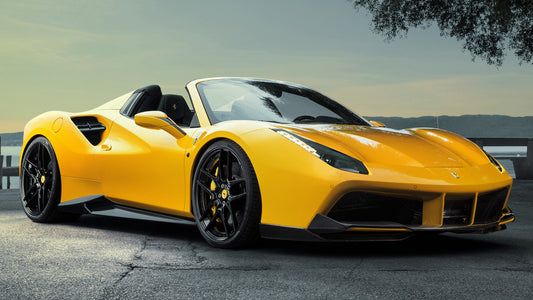 Ferrari Spider By Novitec Rosso Hd Art Keychain