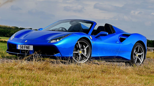 Ferrari Spider Uk Hd Art Keychain