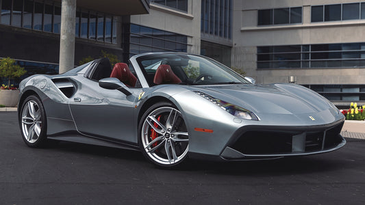 Ferrari Spider Us Hd Art Keychain