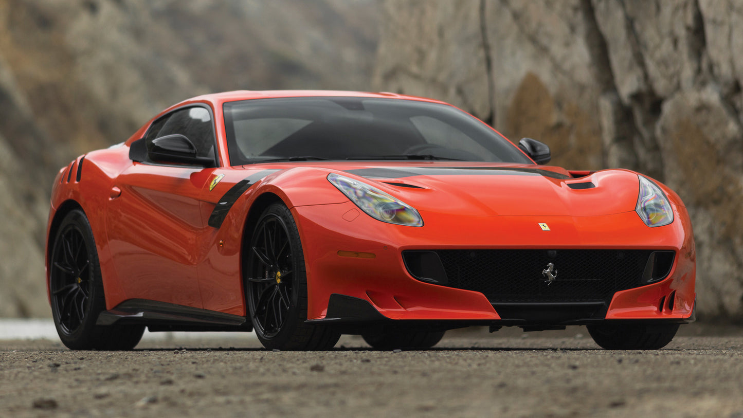 Ferrari F12Tdf Us Hd Art Keychain