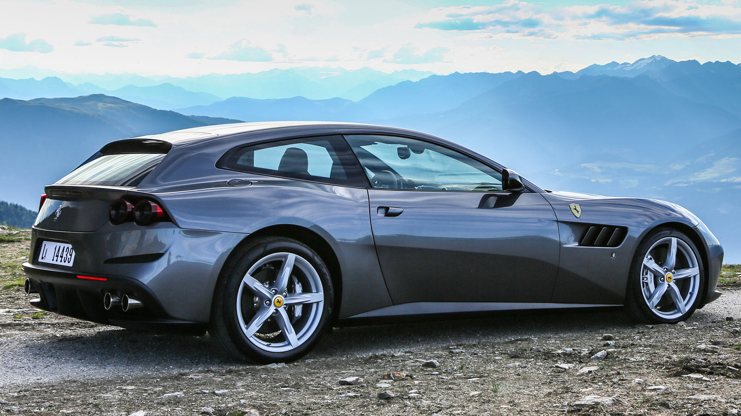 Ferrari Gtc4 Lusso Hd Art Keychain