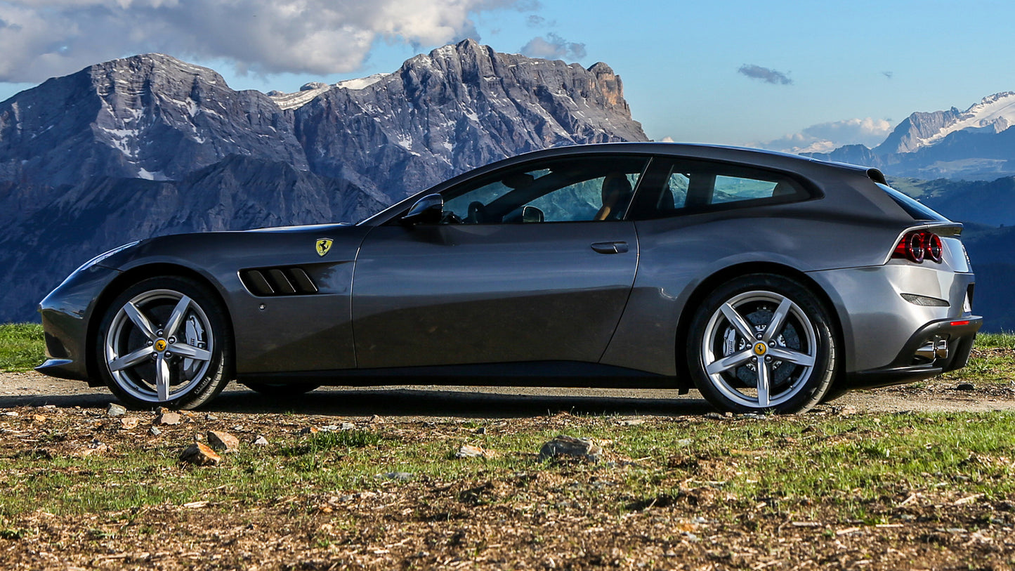 Ferrari Gtc4 Lusso Hd Art Keychain