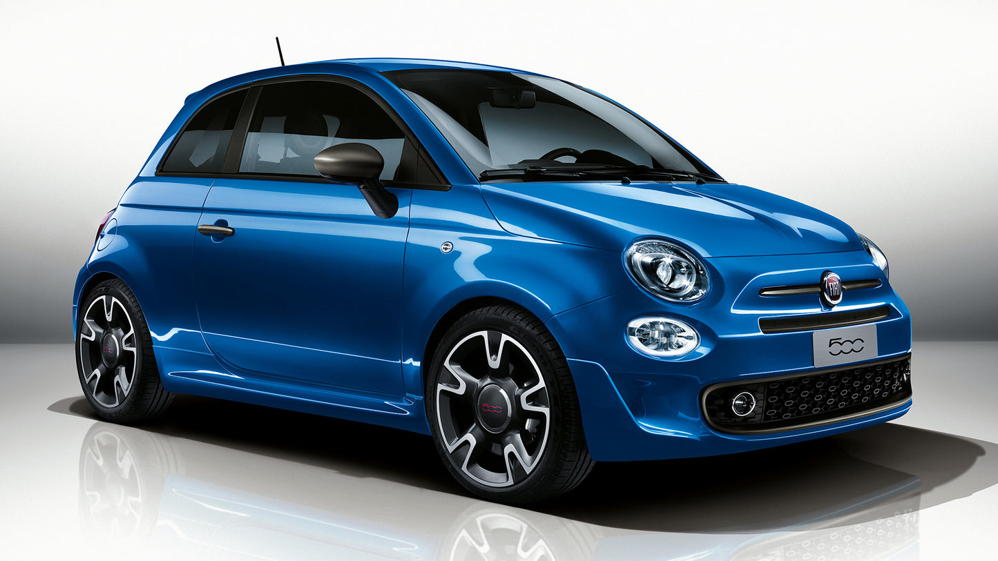 Fiat S Hd Art Keychain
