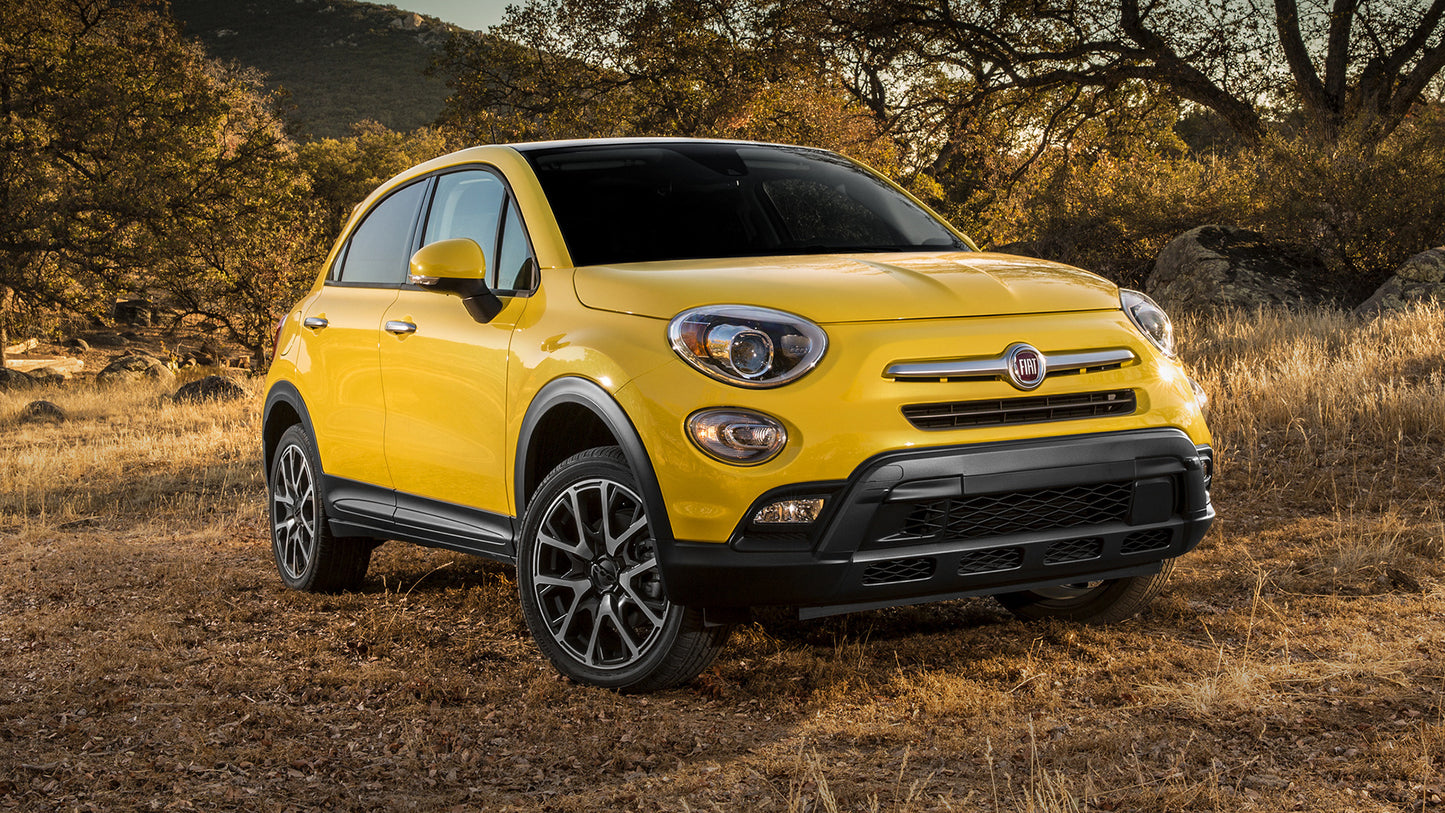 Fiat 500X Trekking Hd Art Keychain