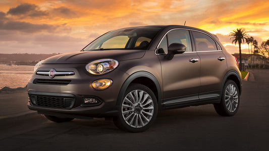 Fiat 500X Us Hd Art Keychain