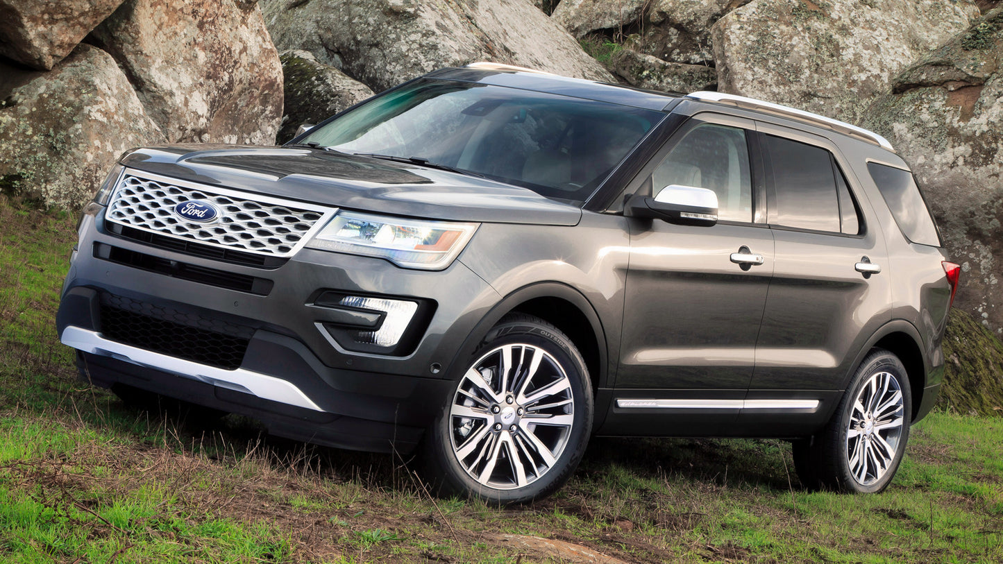 Ford Explorer Platinum Hd Art Keychain