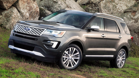 Ford Explorer Platinum Hd Art Keychain
