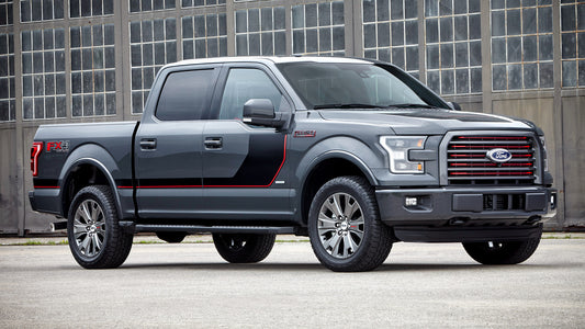 Ford F Lariat Fx4 Supercrew Appearance Package Hd Art Keychain