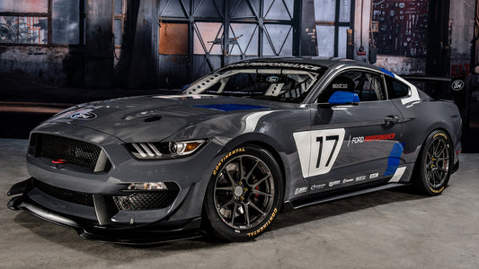 Ford Mustang Gt4 Race Car Hd Art Keychain