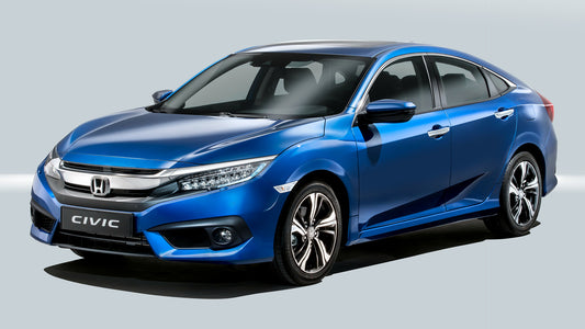 Honda Civic Sedan Hd Art Print Poster