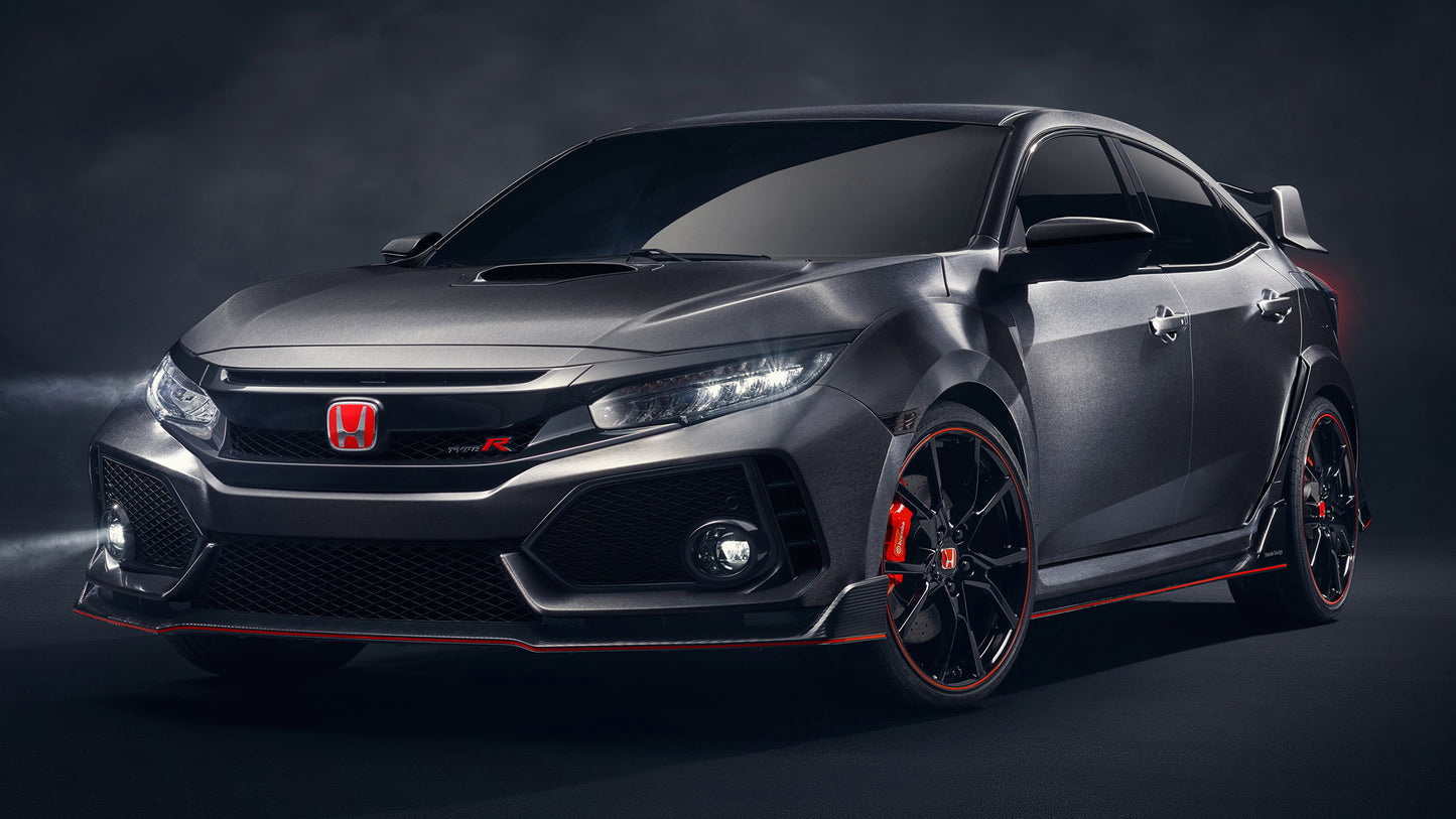 Honda Civic Type R Prototype Hd Art Print Poster