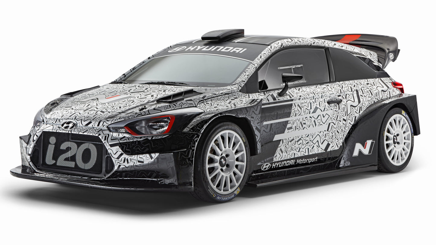 Hyundai I20 Wrc Prototype Hd Art Magnet