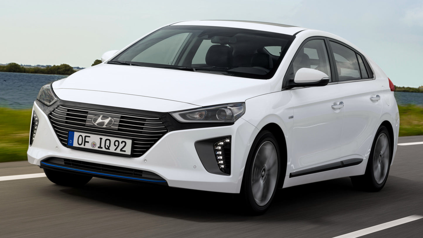Hyundai Ioniq Hybrid Hd Art Keychain
