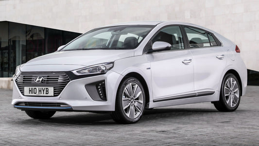 Hyundai Ioniq Hybrid Uk Hd Art Print Poster