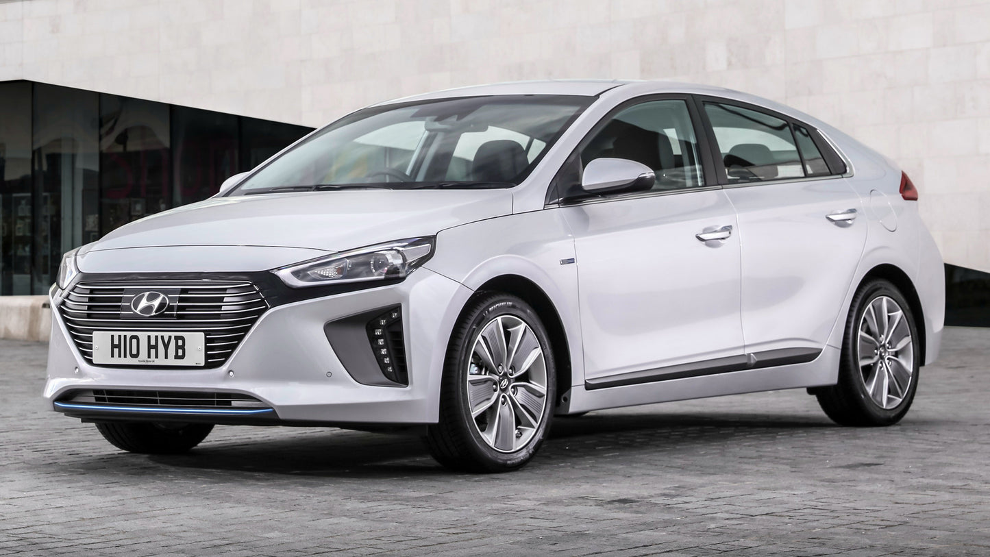 Hyundai Ioniq Hybrid Uk Hd Art Keychain