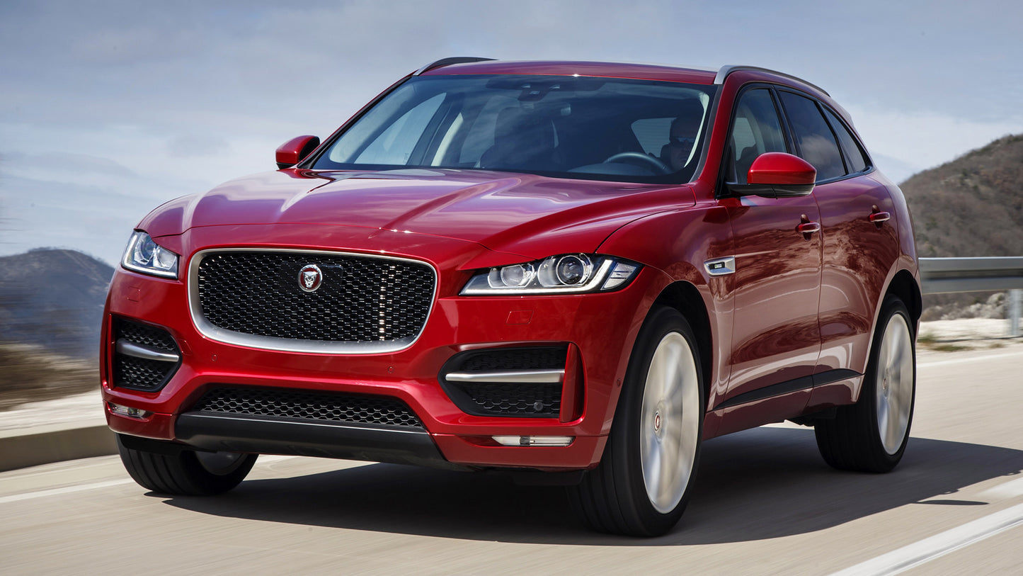 Jaguar F Pace R Sport Hd Art Keychain