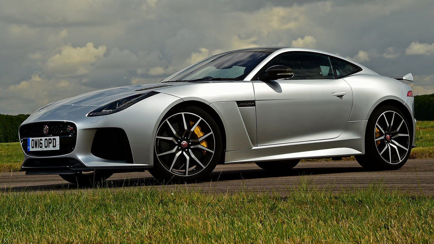 Jaguar F Type Svr Coupe Uk Hd Art Keychain