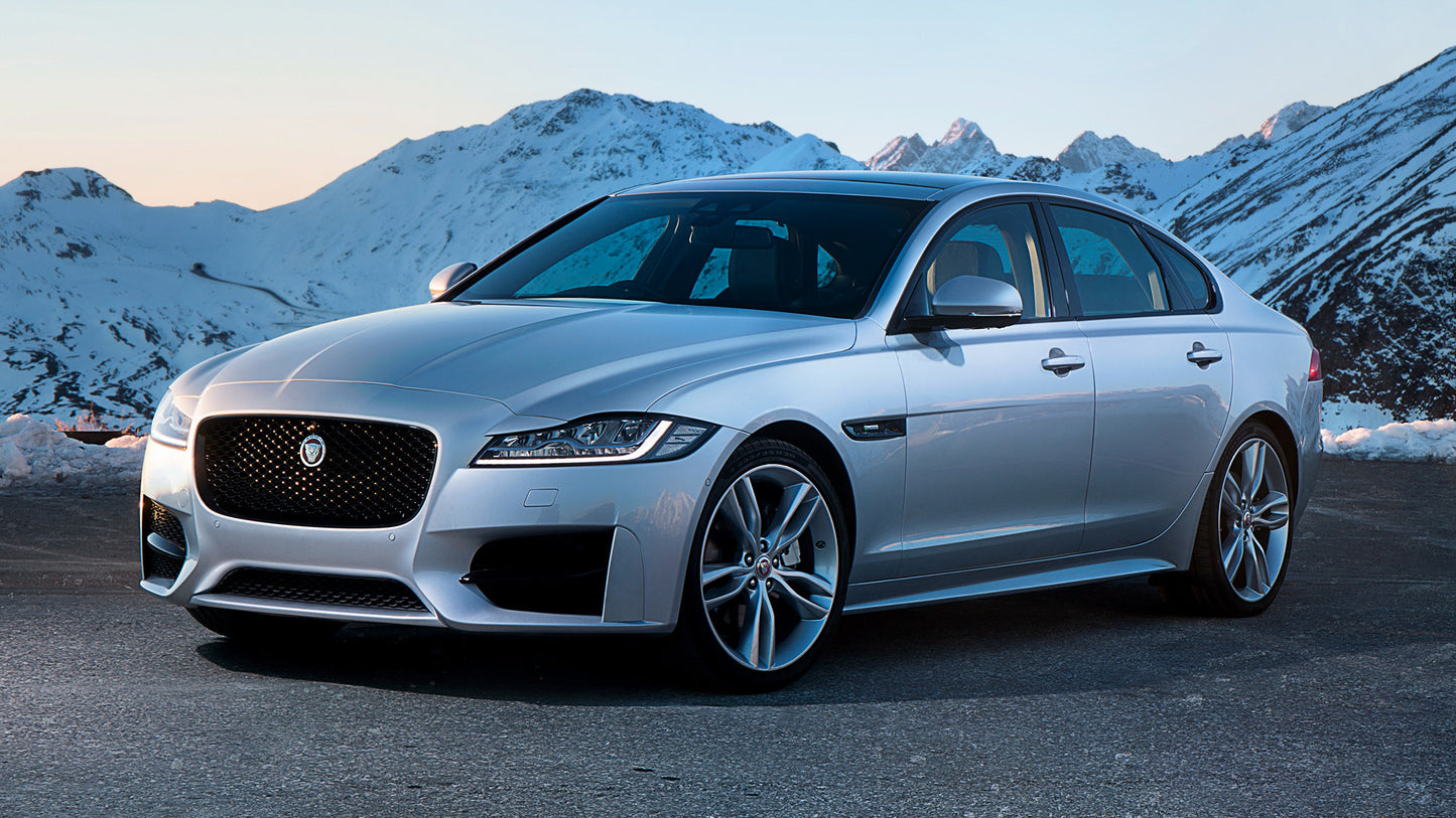 Jaguar Xf R Sport Uk Hd Art Print Poster