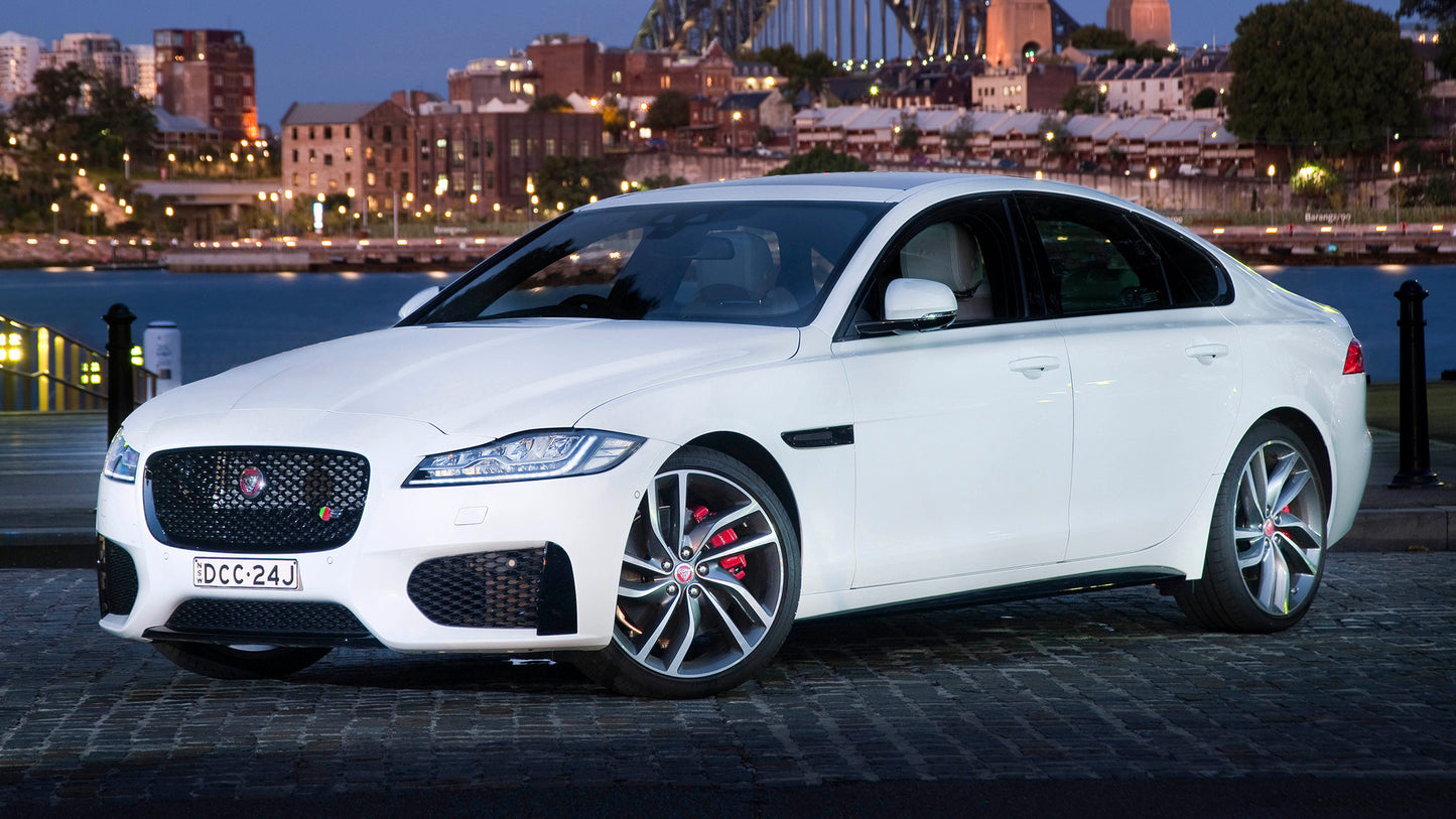 Jaguar Xf S Au Hd Art Print Poster