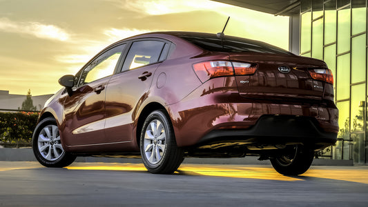 Kia Rio Sedan Us Hd Art Print Poster