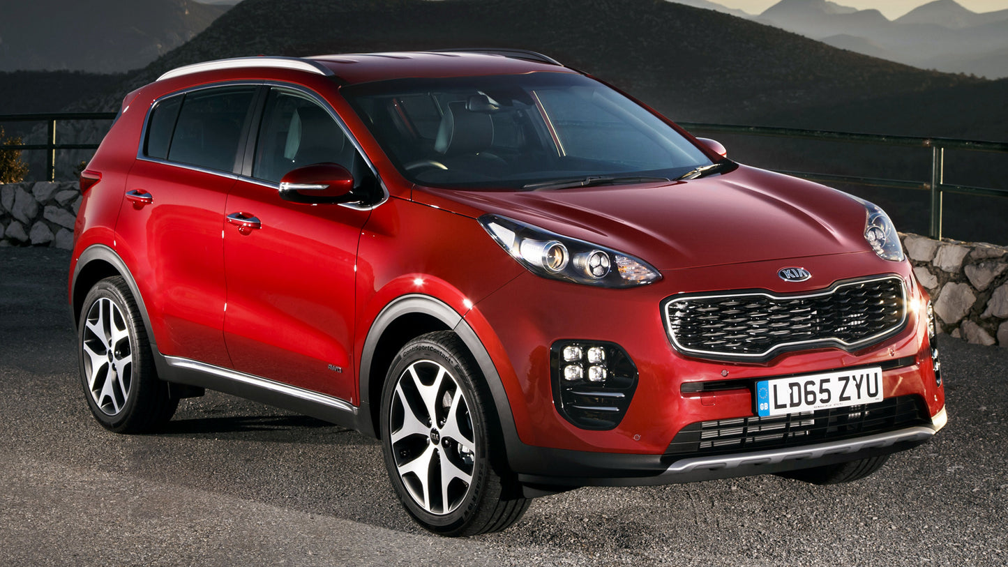 Kia Sportage Gt Line Uk Hd Art Print Poster