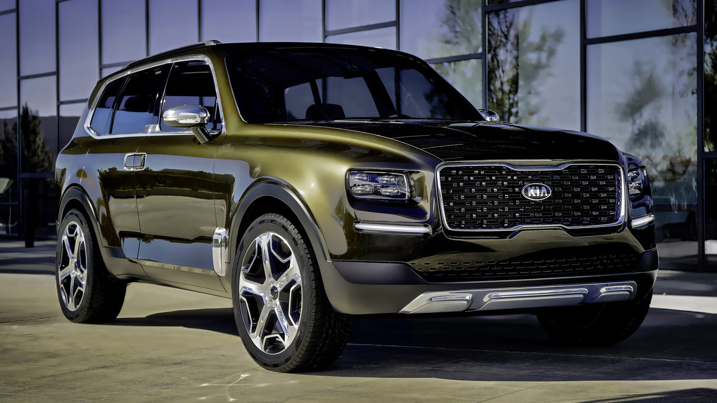Kia Telluride Concept Hd Art Keychain