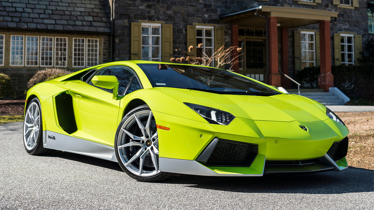 Lamborghini Aventador Lp Miura Homage Us Hd Art Keychain