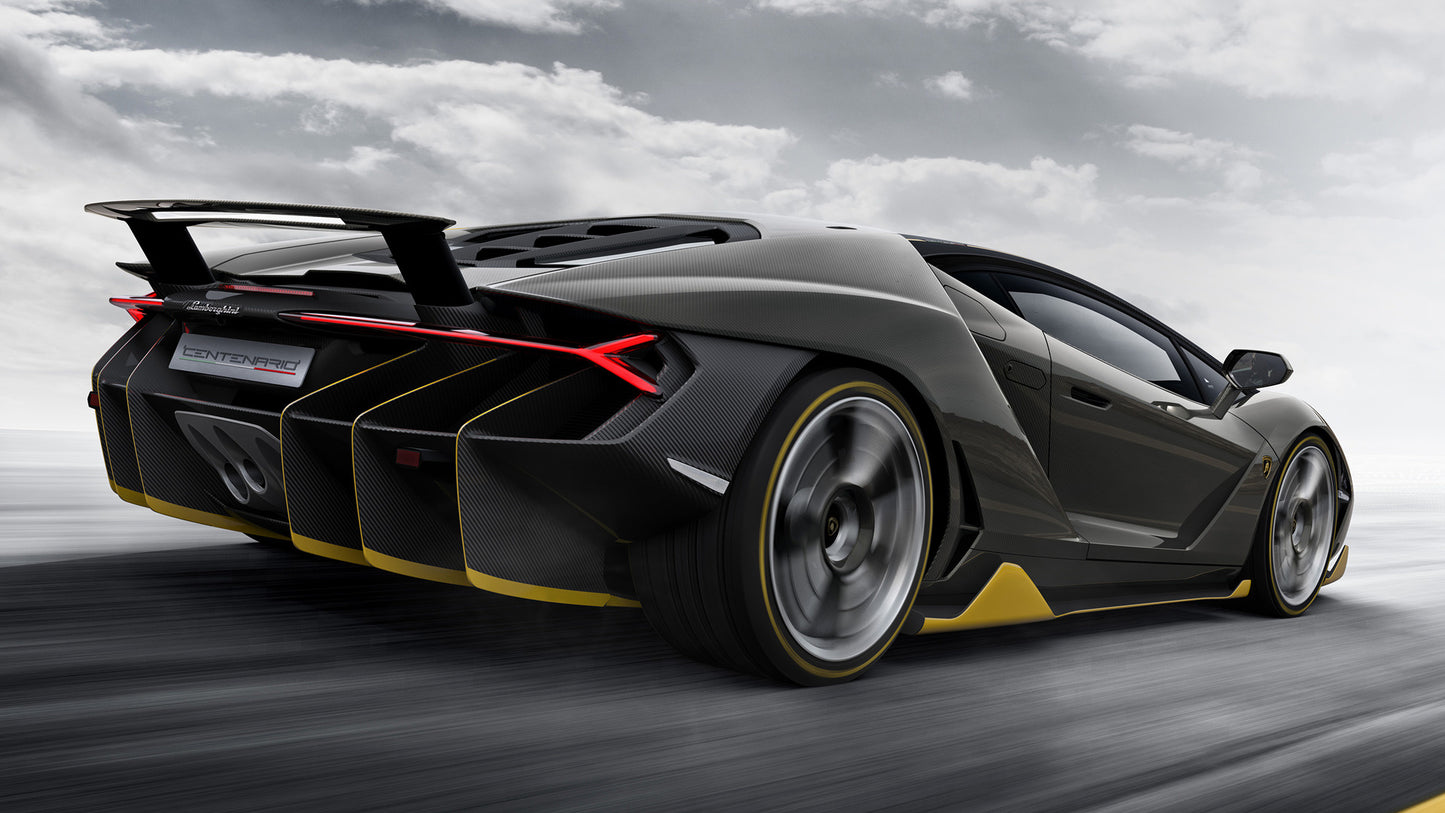 Lamborghini Centenario Hd Art Keychain
