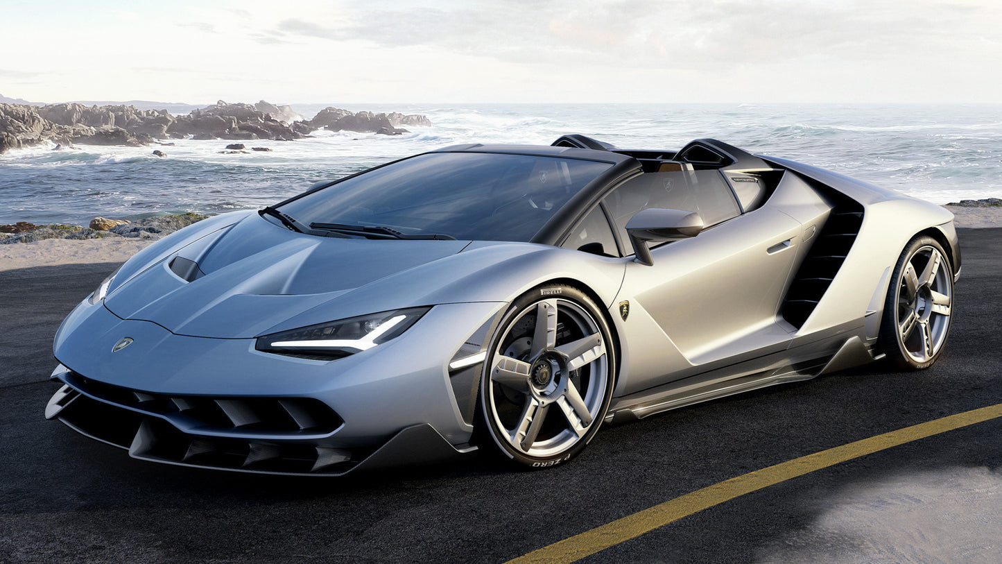 Lamborghini Centenario Roadster Hd Art Keychain