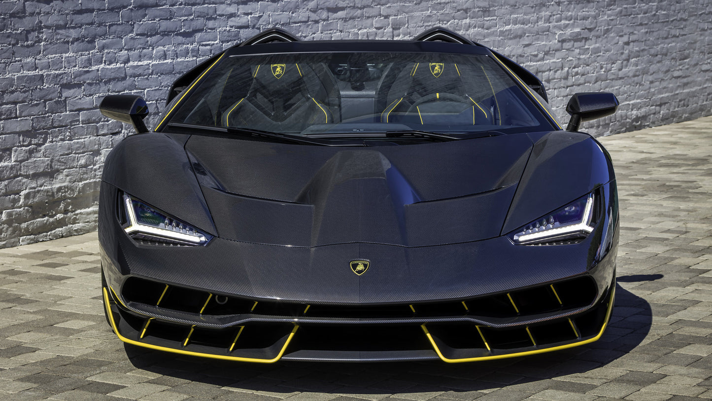 Lamborghini Centenario Roadster Us Hd Art Print Poster