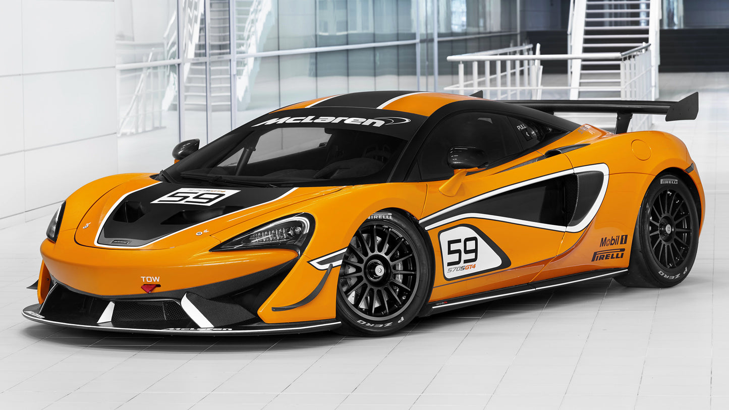 Mclaren 570S Gt4 Hd Art Jigsaw Puzzle