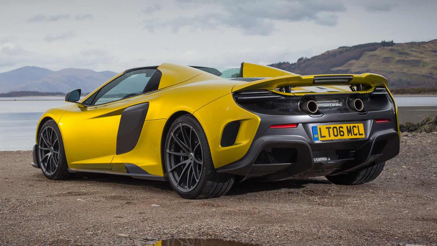 Mclaren 675Lt Spider Hd Art Print Poster