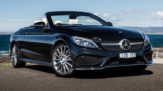 Mercedes Benz C Class Cabriolet Amg Line Au Hd Art Print Poster