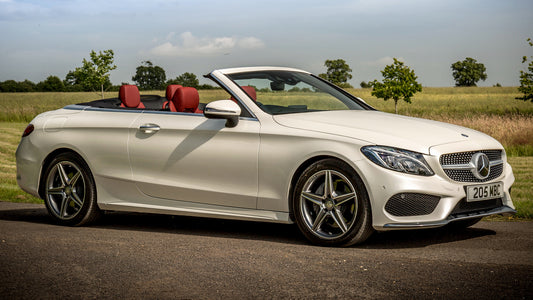 Mercedes Benz C Class Cabriolet Amg Line Uk Hd Art Jigsaw Puzzle