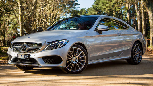 Mercedes Benz C Class Coupe Amg Line Au Hd Art Print Poster