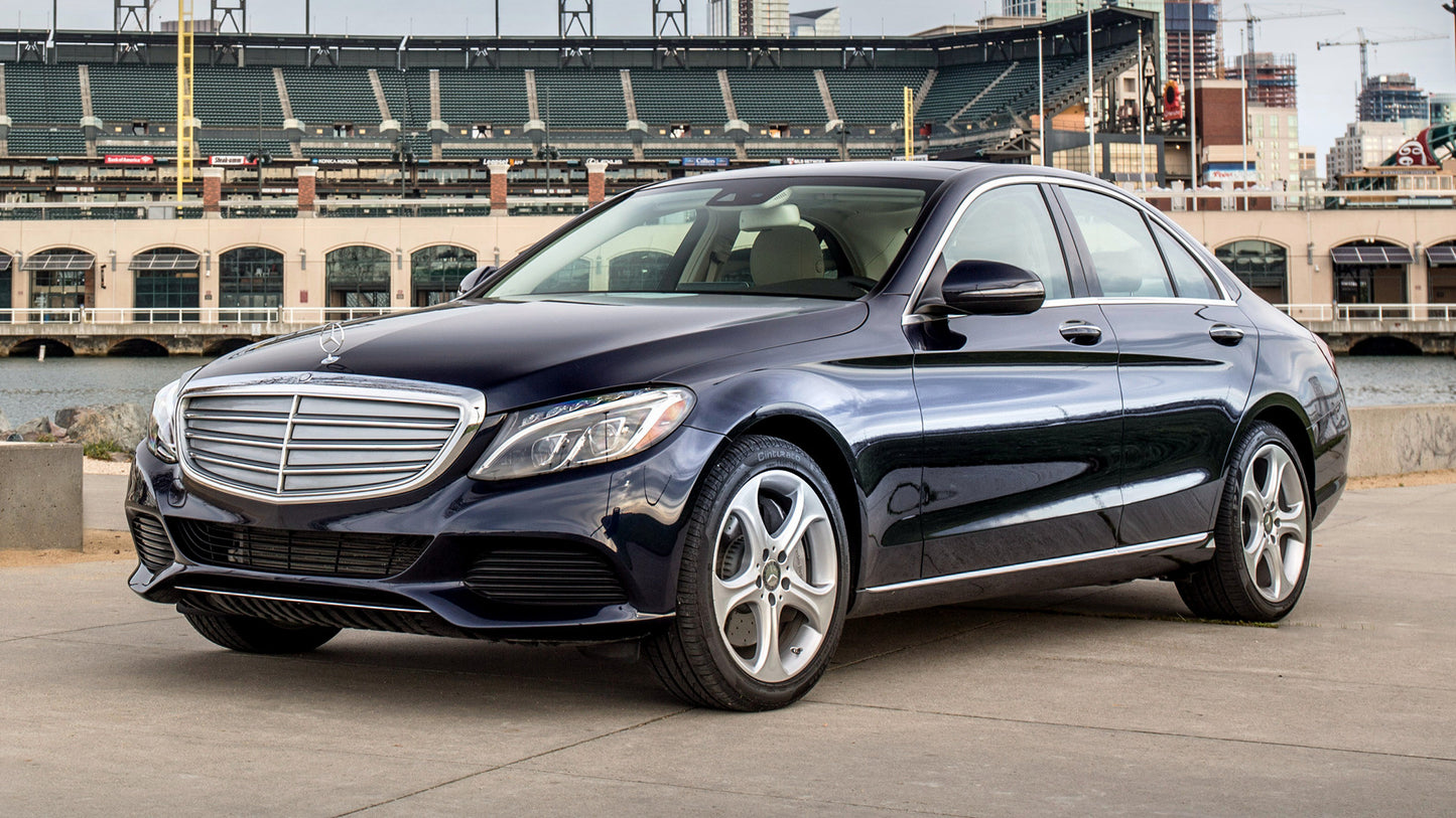 Mercedes Benz C Class Plug In Hybrid With Classic Grille Us Hd Art Magnet