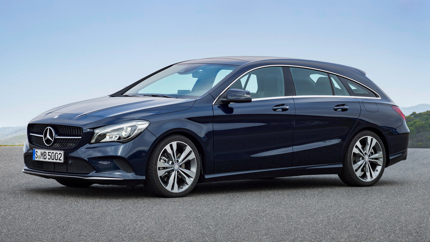 Mercedes Benz Cla Class Shooting Brake Hd Art Print Poster