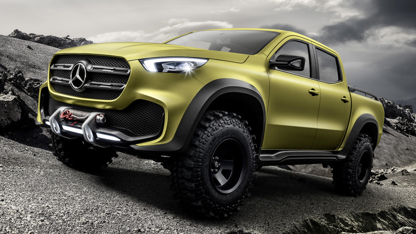 Mercedes Benz Concept X Class Powerful Adventurer Hd Art Jigsaw Puzzle