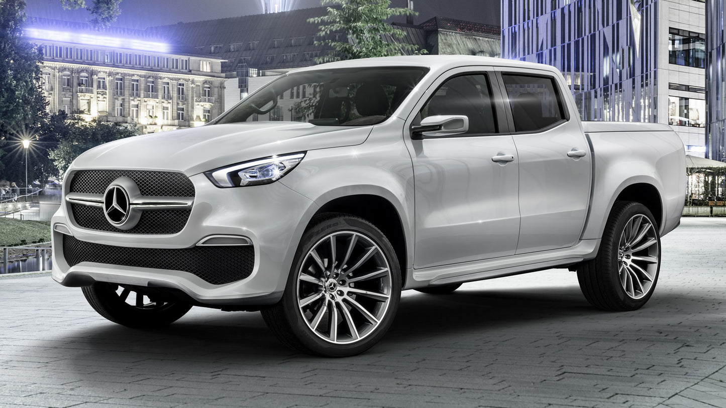Mercedes Benz Concept X Class Stylish Explorer Hd Art Print Poster