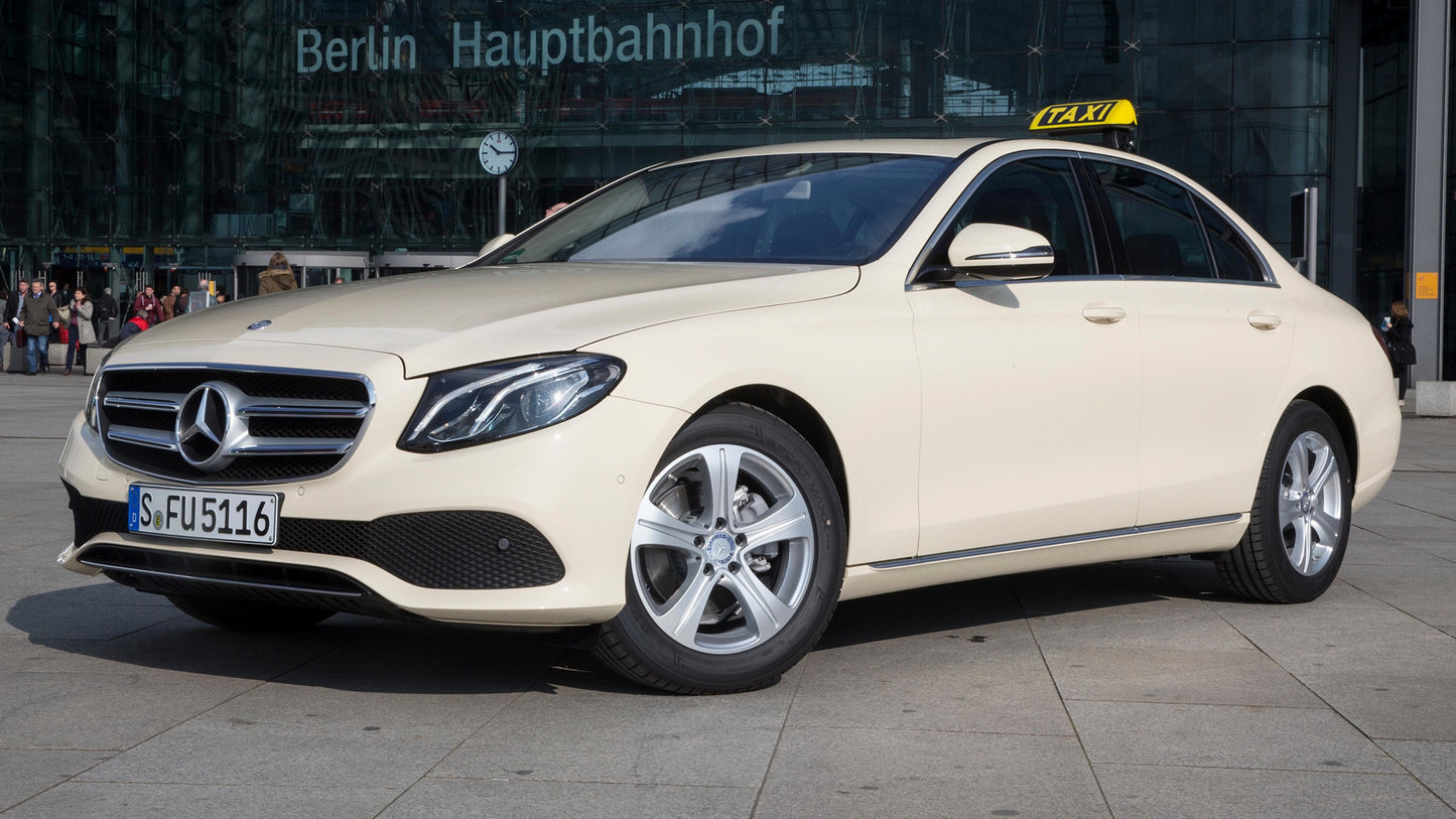 Mercedes Benz E Class Taxi Hd Art Jigsaw Puzzle