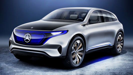 Mercedes Benz Generation Eq Hd Art Print Poster